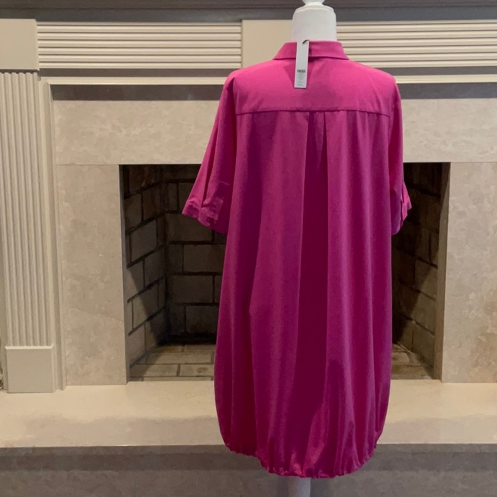Elegant Pink Women's Bungee or Bubble Dress - Picture 4 of 6